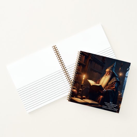 Wizard Hardcover Notitieboek (Binnen)