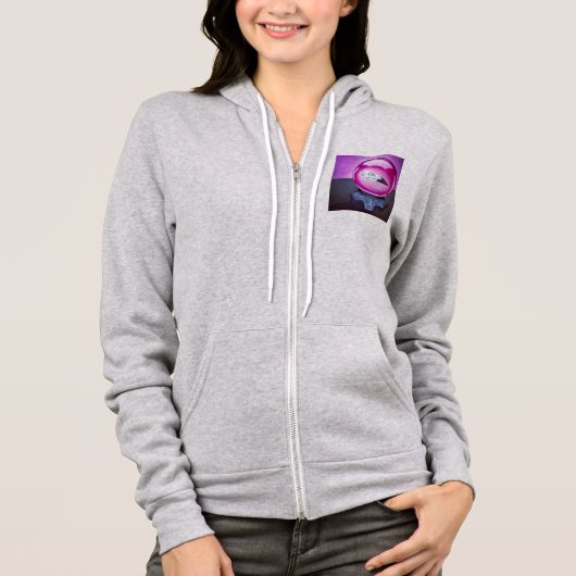 Wizard in glas hoodie (Voorkant)
