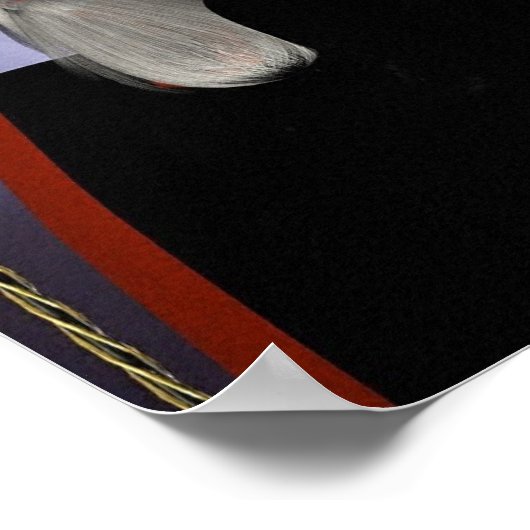 Wizard in zwart poster (Hoek)