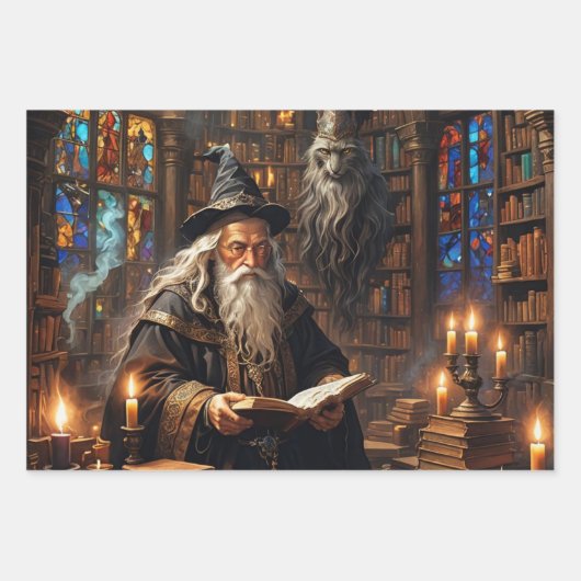 Wizard Inpakpapier Vel (Voorkant 2)