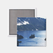 Wizard Island Crater Lake Oregon Magneet (Voorkant / Achterkant)