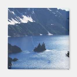 Wizard Island Crater Lake Oregon Magneet