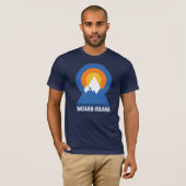 Wizard Island Hike Sunset T-shirt (Voorkant volledig)