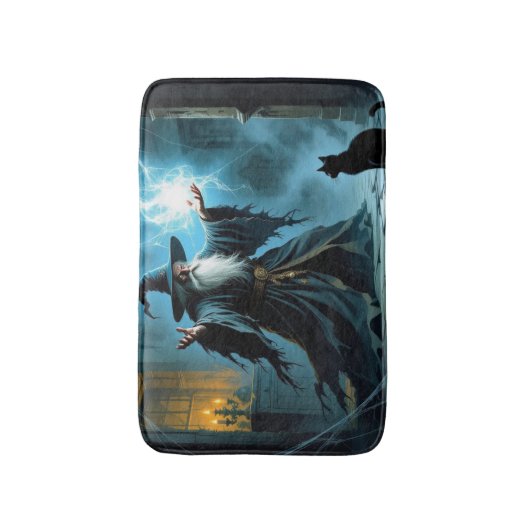 Wizard/kat Badmat (Voorkant Verticaal)