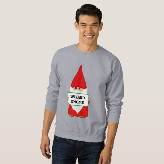 Wizard Kerstmis Gnome T-Shirt (Voorkant volledig)
