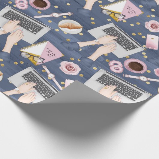 wizard Laptop Cadeaupapier (Hoek)