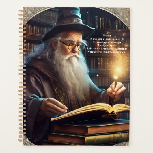 Wizard Learning Calendar Planner (Voorkant)