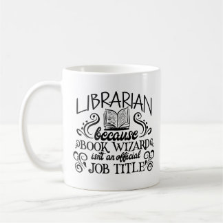 wizard Librarian Book Koffiemok