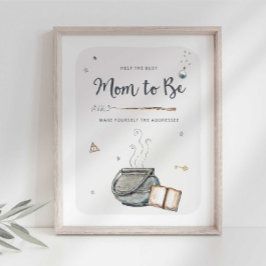 Wizard Maak jezelf het bord van de geadresseerde Poster