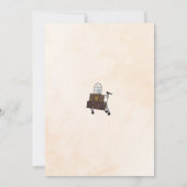 Wizard Magical Kids Birthday Party Invitation Kaart (Achterkant)