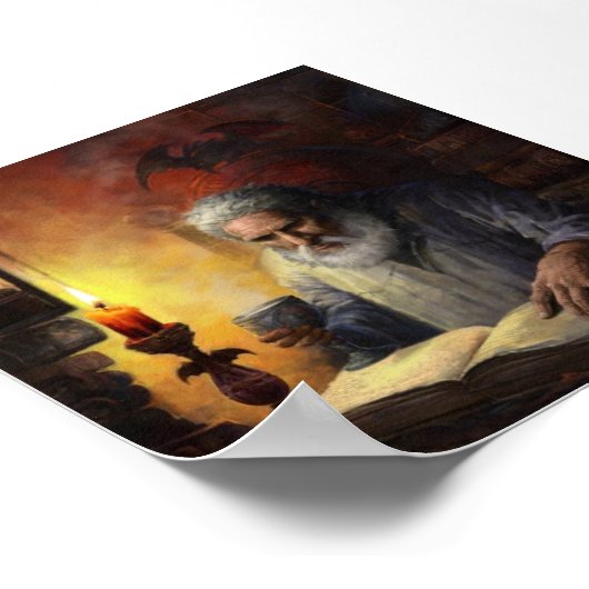 Wizard Malcolm Poster (Hoek)