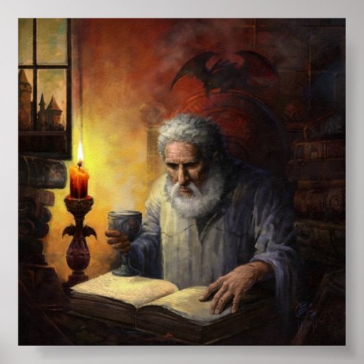 Wizard Malcolm Poster (Voorkant)