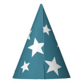 Wizard Merlin Magicia Blue Birthday Feesthoedjes (Achterkant)