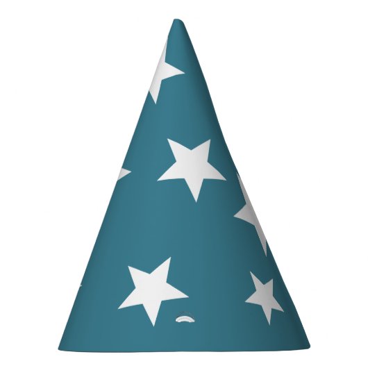 Wizard Merlin Magicia Blue Birthday Feesthoedjes (Rechts)