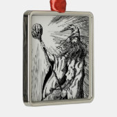 Wizard Metalen Ornament (Rechts)