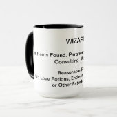 Wizard mok (Voorkant links)
