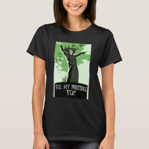 Wizard Muziek  retro OZ Funny Graphic GIF T-shirt