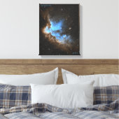Wizard Nebula (NGC 7380) Canvas Afdruk (Insitu (Slaapkamer))