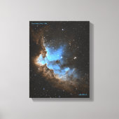 Wizard Nebula (NGC 7380) Canvas Afdruk (Voorkant)