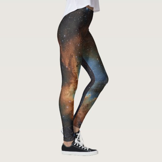 Wizard Nebula (NGC 7380) Leggings (Rechts)