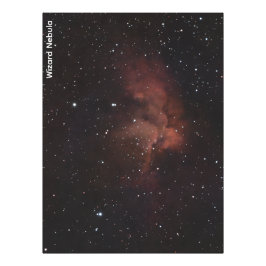 Wizard Nebula Space Foto Afdruk