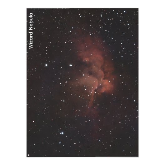 Wizard Nebula Space Foto Afdruk (Voorkant)
