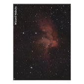 Wizard Nebula Space Perfect Poster (Voorkant)
