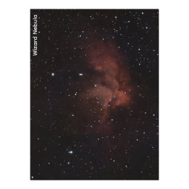 Wizard Nebula Space Perfect Poster