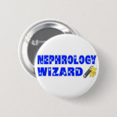 wizard Nefrologie Ronde Button 5,7 Cm (Voorkant /achterkant)
