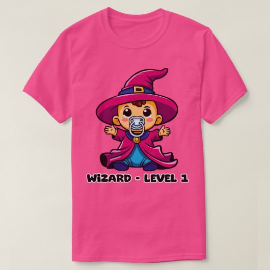 Wizard Niveau 1 T-shirt (Design voorkant)