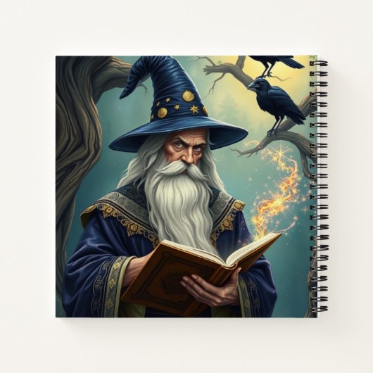 Wizard Notitieboek (Achterkant)