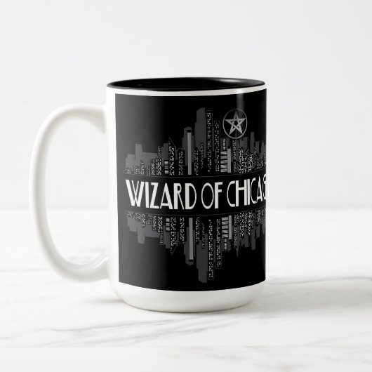 Wizard Of Chicago Dresden Fans Tweekleurige Koffiemok (Links)