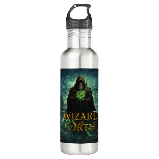 Wizard of Orth Logo Water Bottle Waterfles (Voorkant)