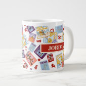 Wizard of Oz™ Character Print Toss Pattern Grote Koffiekop (Voorkant rechts)