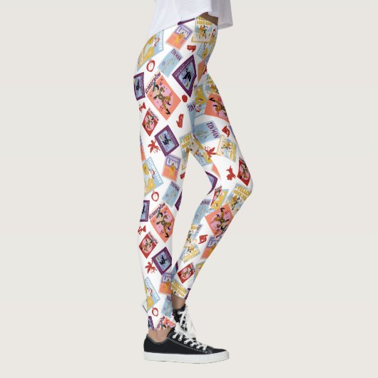 Wizard of Oz™ Character Print Toss Pattern Leggings (Rechts)