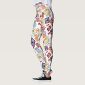 Wizard of Oz™ Character Print Toss Pattern Leggings (Links)