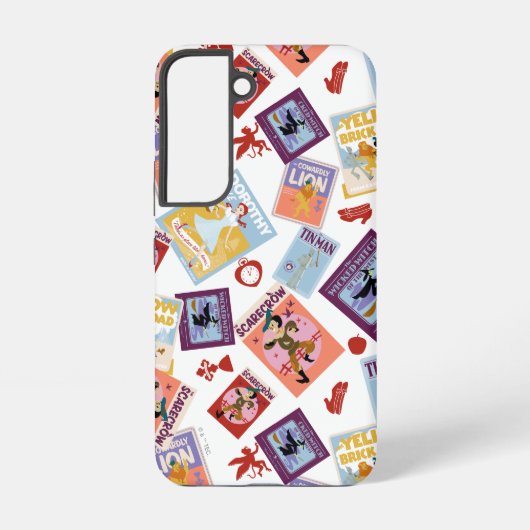 Wizard of Oz™ Character Print Toss Pattern Samsung Galaxy Hoesje (Achterkant)