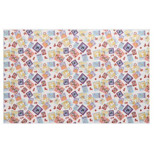 Wizard of Oz™ Character Print Toss Pattern Stof (Yard (91,4 cm))