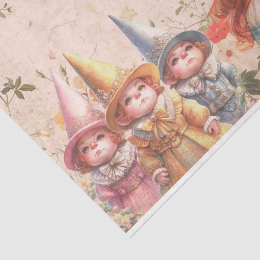 Wizard of Oz Decoupage Tissue Paper Tissuepapier (Detail)