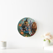 Wizard of Oz - Dorothy, Tinman, vogelverschrikker  Ronde Klok (Huis)