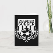 Wizard Of Oz Emerald City Soccer Football Costume  Kaart (Voorkant)