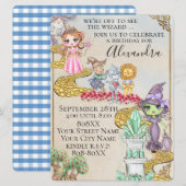 Wizard of Oz Geïllustreerde Sprookjesthema Kaart (Voorkant / Achterkant)