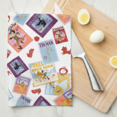 Wizard of Oz™ Karakter Print Toss Patroon Theedoek (Quarter Fold)
