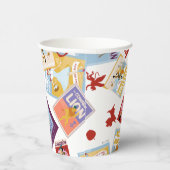 Wizard of Oz™ Karakterprint Worppatroon Papieren Bekers (Rechts)