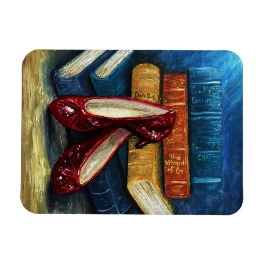 Wizard of Oz Ruby Slippers Magneet (Horizontaal)