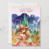 Wizard of Oz Verjaardag Goede Heks Verjaardag Kaart (Voorkant)