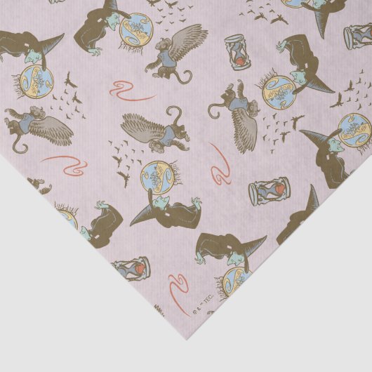 Wizard of Oz™ Wicked Witch™ Crystal Ball Pattern Tissuepapier (Detail)