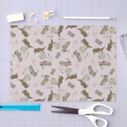 Wizard of Oz™ Wicked Witch™ Crystal Ball Pattern Tissuepapier (Craft)