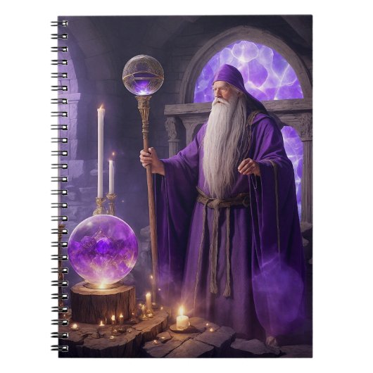 Wizard of the Eternal Ages Notitieboek (Voorkant)