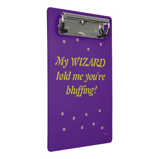 wizard-offerte mini klembord (Schuin)